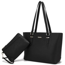 Purses for Women Fashion Handbags Wallet Tote Shoulder Bags Casual Y-ablack