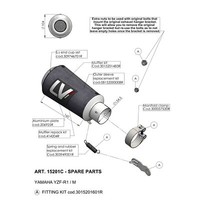 Auspuffhalterung Ersatzteil Set LeoVince Haltesatz Auspuffanlage FüR Yamaha R1