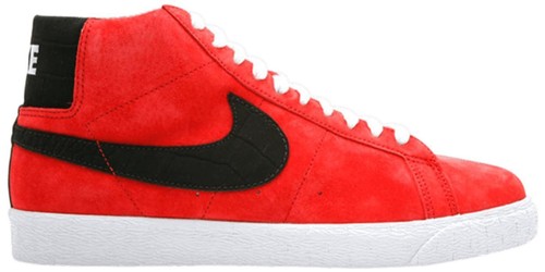 Nike Blazer Premium SB Green Spark Pimento Red Sz 10 314070  display picture 3