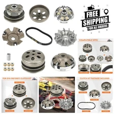 High Performance GY6 150cc Clutch Set with Variator & Gates Belt - Complete Kit