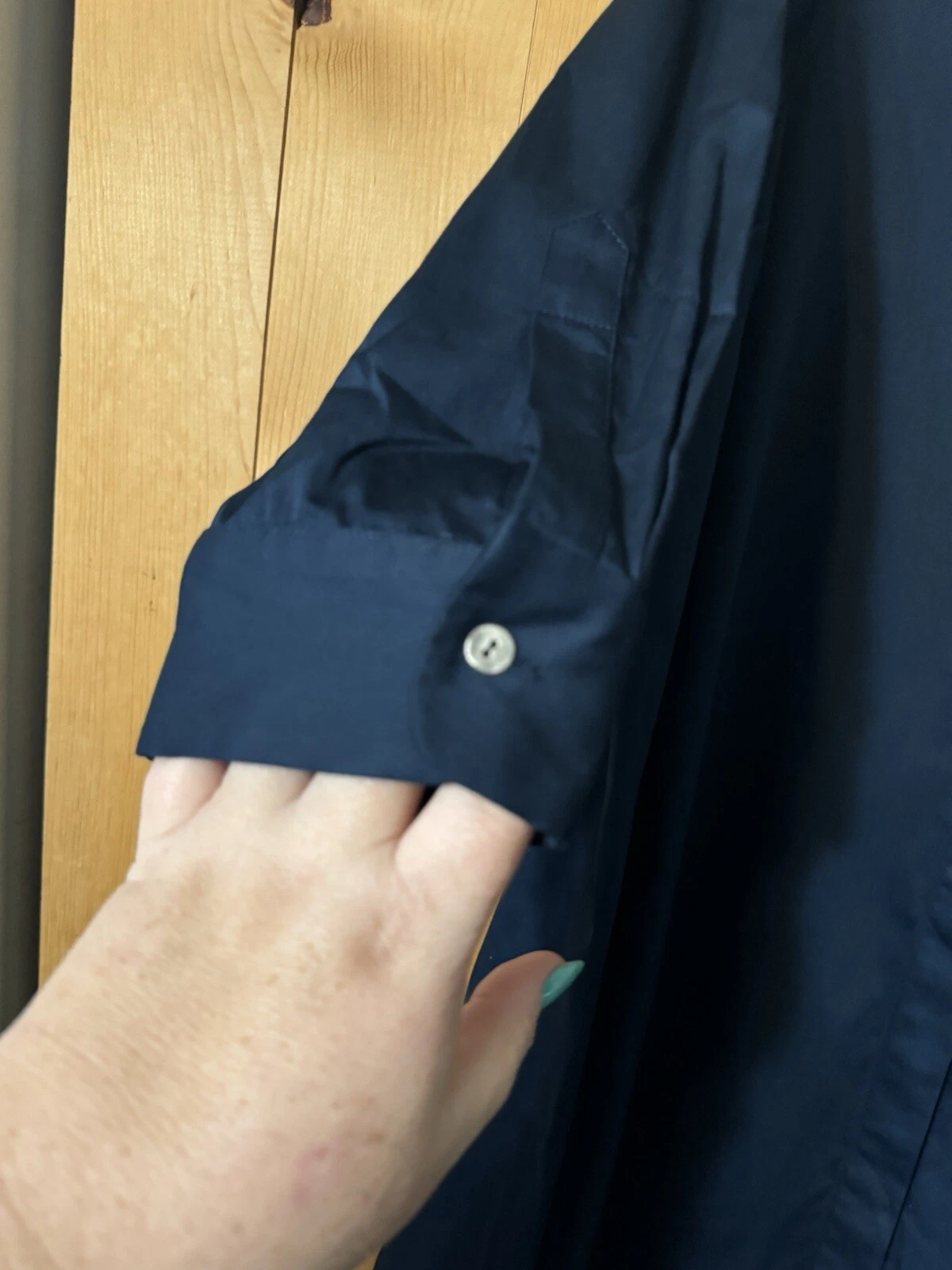 VALENTINO Valentina Kova ABITO donna piccolo DAKOTA cotone tasche us intime ottimeioni condi $10 bluy