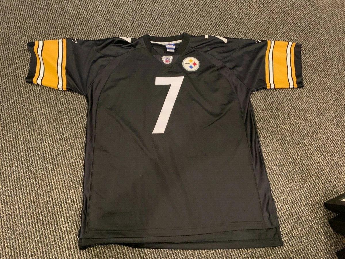 BEN ROETHLISBERGER PITTSBURGH STEELERS REEBOK REPLICA SIZE XL