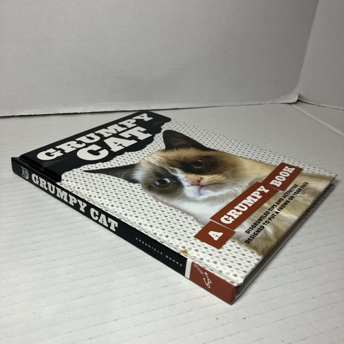 GUND Grumpy Cat Bundle- 10” Plush Stuffed Animal Plush Toy w/ Grumpy Cat Book - Picture 8 of 9