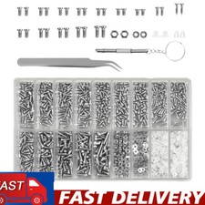 Repair Tools Kit 1200x Tiny Micro Screws Screwdriver Tweezers Assortment Glasses