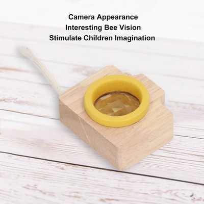 Yellow Prism Lens Toy Bee Eye Effect Unique Camera Style Cute Portable Interesti
