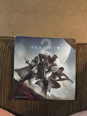 Rare Destiny 2 A 16-Month 2019 Calendar New
