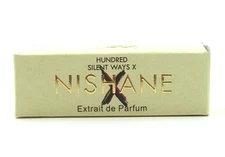 Nishane Hundred Silent Ways X Extrait Perfume Boxed Fragrance Spray 2 ml .07 oz