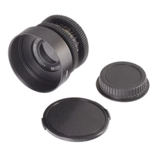 Petri MC 35mm F2.8 Cine Mod Prime Vintage Lens | Canon EF Mount!