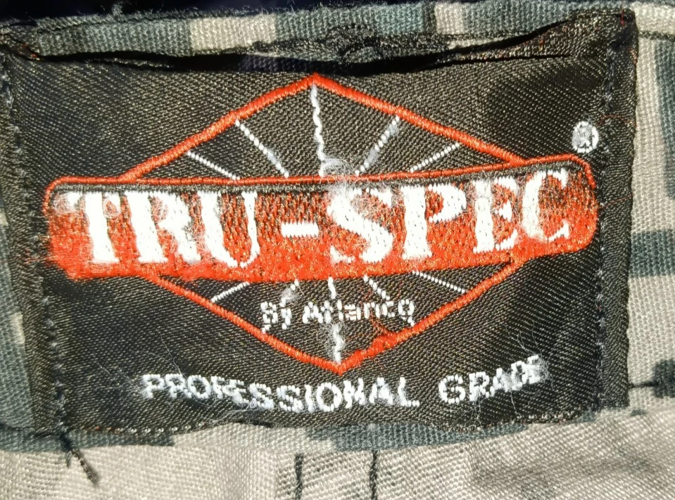 Pantalones TRU-SPEC Largos Tactic Response Ripstop tiro alto cargo camuflaje grises hombres pequeños Foto 2 de 4