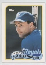 1989 Topps Traded Box Set Jim Eisenreich #28T 4h6