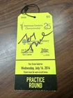 Jerry Rice Autographed Golf Ticket Stub Lake Tahoe American Century Championship
