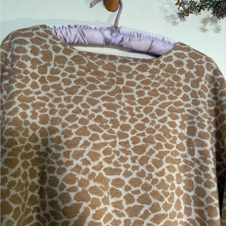 Suéter Talbots 3X, nuevo mezcla de lana merino/algodón Foto 3 de 4