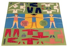 New Vintage 2001 Gymboree Winter Sparkle Matchmatics Mix Match Stickers