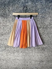 Molo Pleated Pink Skirt Purple Red Orange Size 98 104