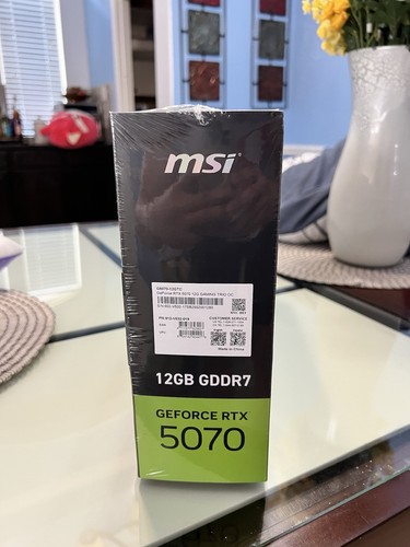 MSI GeForce RTX 5070 12G GAMING TRIO OC **NEW, SEALED, IN-HAND** - Picture 4 of 4