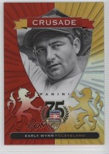 2014 Panini Hall of Fame Crusades Red 51/75 Early Wynn #43 HOF k2f