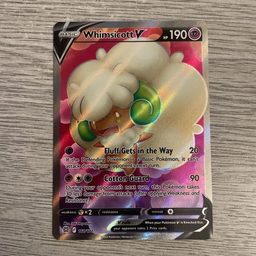 Whimsicott V 160/172 - Ultra Rare - Brilliant Stars - Near Mint