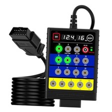 Super OBD2 Breakout Box 16-Pin Automotive Diagnostic Tool with Voltage