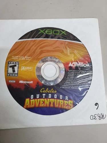 Cabelas Outdoor Adventures Xbox 360 Disc Only  Tested