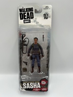 McFarlane The Walking Dead TV Series 10 Sasha 5  Action Figure Exclusive New