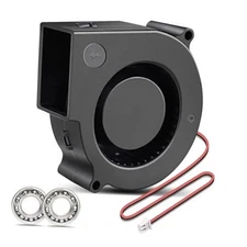 Small 12V DC 75mm x 30mm Centrifugal Brushless Blower Fan High 75 x 30 12v2p