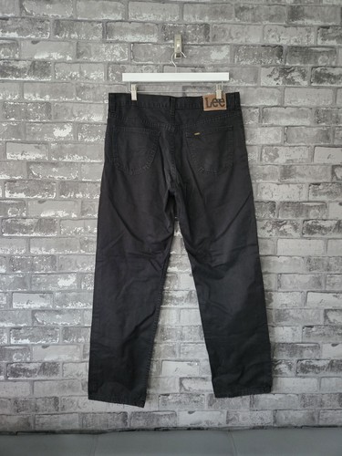 Lee Brooklyn Black Jeans Men’s W36 L32 Straight Leg Cotton Denim - Picture 5 of 13