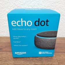 AMAZON Echo Dot Smart Speaker 3rd Generation Alexa Voice Control C78MP8 S3