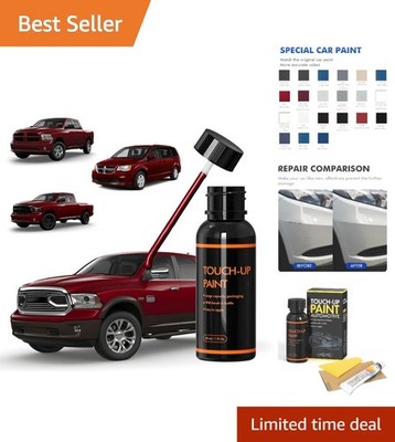 Quick-Drying PRP/JRP Deep Cherry Red Car Paint Repair for Dodge Vehicles