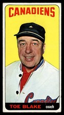 1964-65 Topps Toe Blake #43 VG-EX Montreal Canadiens