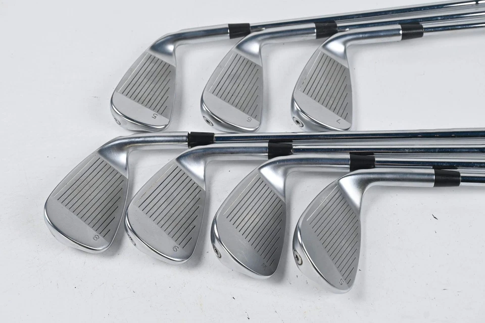 Left Hand Ping G410 Irons / 5-PW+SW / White Dot / Stiff Flex XP 95 Shafts - Image 3 of 4