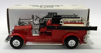 Ertl Maßstab 1:30 - 9724 1926 Seagrave Feuerwehrauto Wellsville Fire Dept