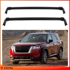 Cross Bar For 2022-2023 NISSAN PATHFINDER Roof Rack Luggage Carrier All Aluminum
