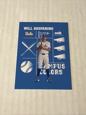 2026 ONIT Athlete UCLA Bruins BASEBALL card WILL GASPARINO Campus Colors Blue