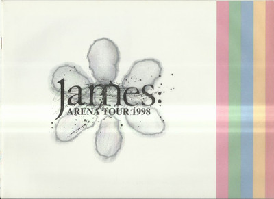 JAMES arena tour 1998 TOUR PROGRAMME - 24 pages with postcards sheet