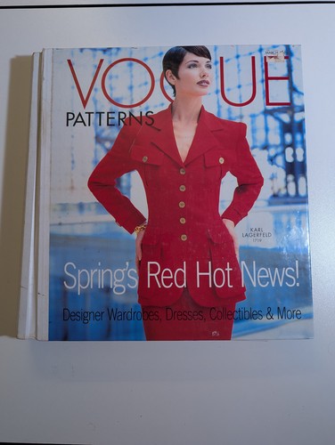 Vogue Patterns Store Counter Catalog Book March 1996 Vintage