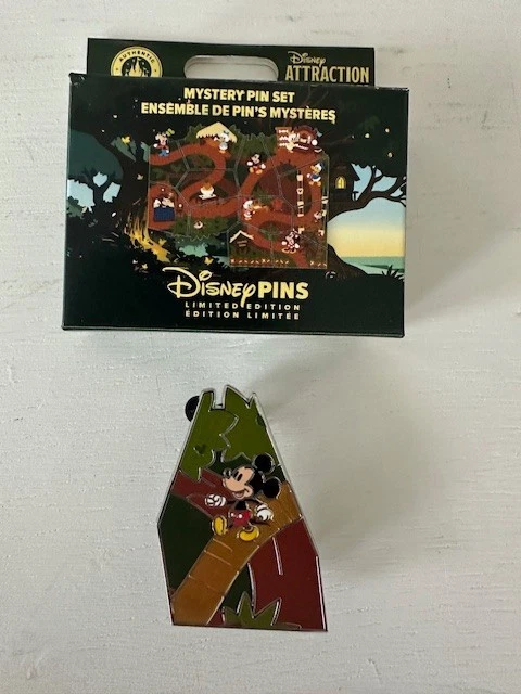 Walt Disney World Swiss Family Treehouse Map Puzzle Pin Blind Box LE 575 Mickey