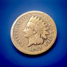 U.S. Indian Cent G/VG 1863 CN