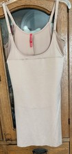 SPANX Open Bust Shapewear Slip Beige Nude Size M