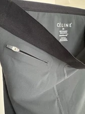 Céline -Phoebe Philo High End Zip Ankle/Pockets Legging Trendy Grey - RSP$590 