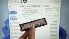 Intel 512GB NVMe 2280 SSD SSDPEKKF512G8L SSS0L25129 Health Good 98%