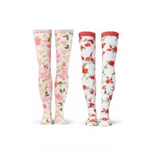 Floral Stockings for 14-15" Child Dolls