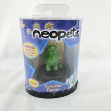 Neopets - Green Chomby Action Figure Thinkway Toys Neopet RARE Authentic - NEW