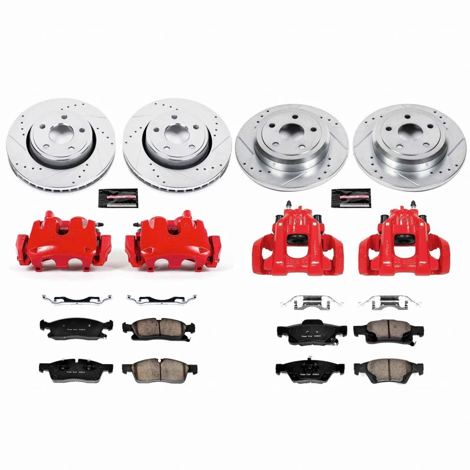 Power Stop Brake Kit For Dodge Durango 2011-2017 | Front & Rear | Z23 w/Calipers - Image 2 of 4