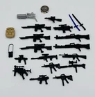 Vintage 1980s GI Joe ARAH COBRA Guns Rifle Weapons Accessories Lot Parts 20 Ct