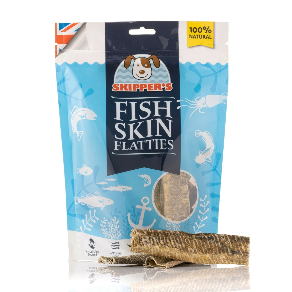 Fish skin top chews for dogs