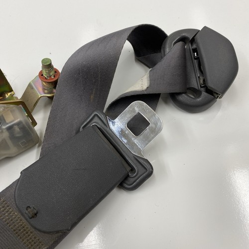 1990 Toyota 4Runner Passenger RIGHT FRONT SEAT BELT Grey OEM Retracting 90-95 - Picture 4 of 5