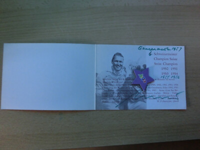 Willy Peter Daetwyler,*1919-+2001,Originalautogramm,Rarität,AB-177