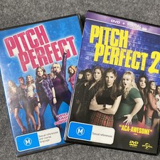 Pitch Perfect 1 & 2 (DVD) Regions 2 & 4 VGC Rebel Wilson