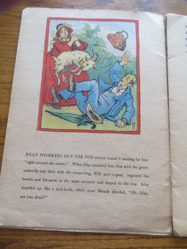 Vintage 1919 Billy Whiskers Mal- und Zeichenbuch #250 Saalfield Verlag - Bild 6 von 22