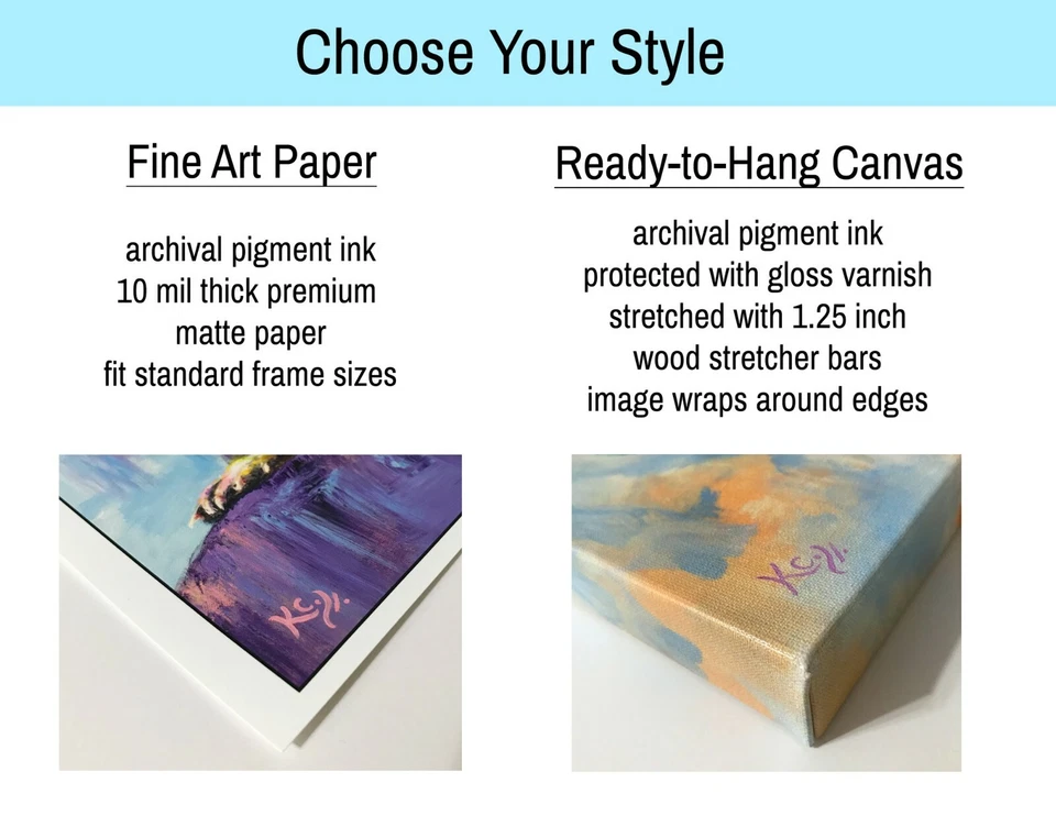 Impresión artística de vaca Highland - Pintura de vaca escocesa por Krystle Cole Foto 2 de 4